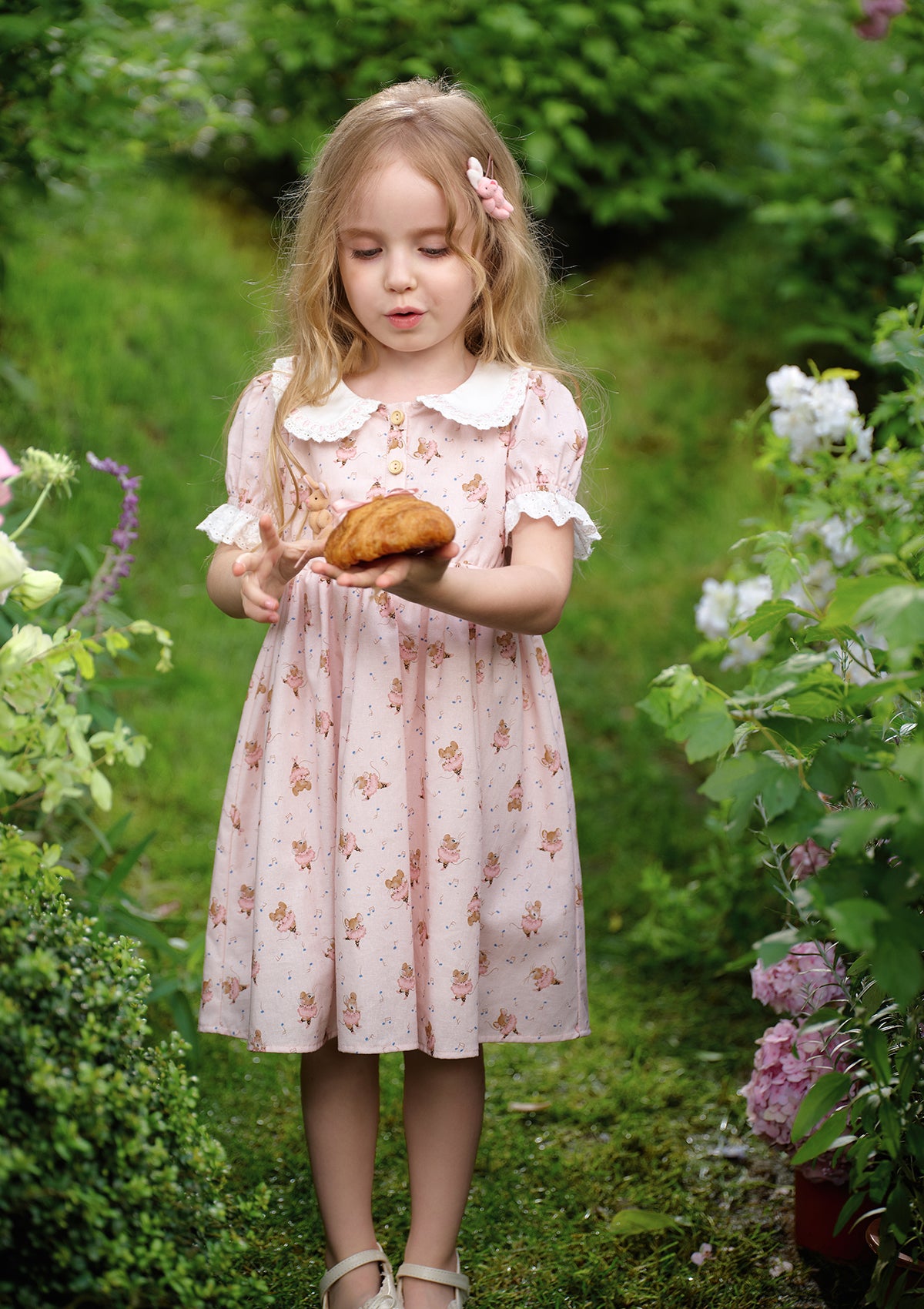 Toddler Girl Ballet Mouse Party Dress