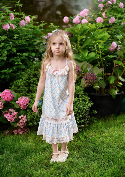 Toddler Girl Bear Butterfly Dance Dress