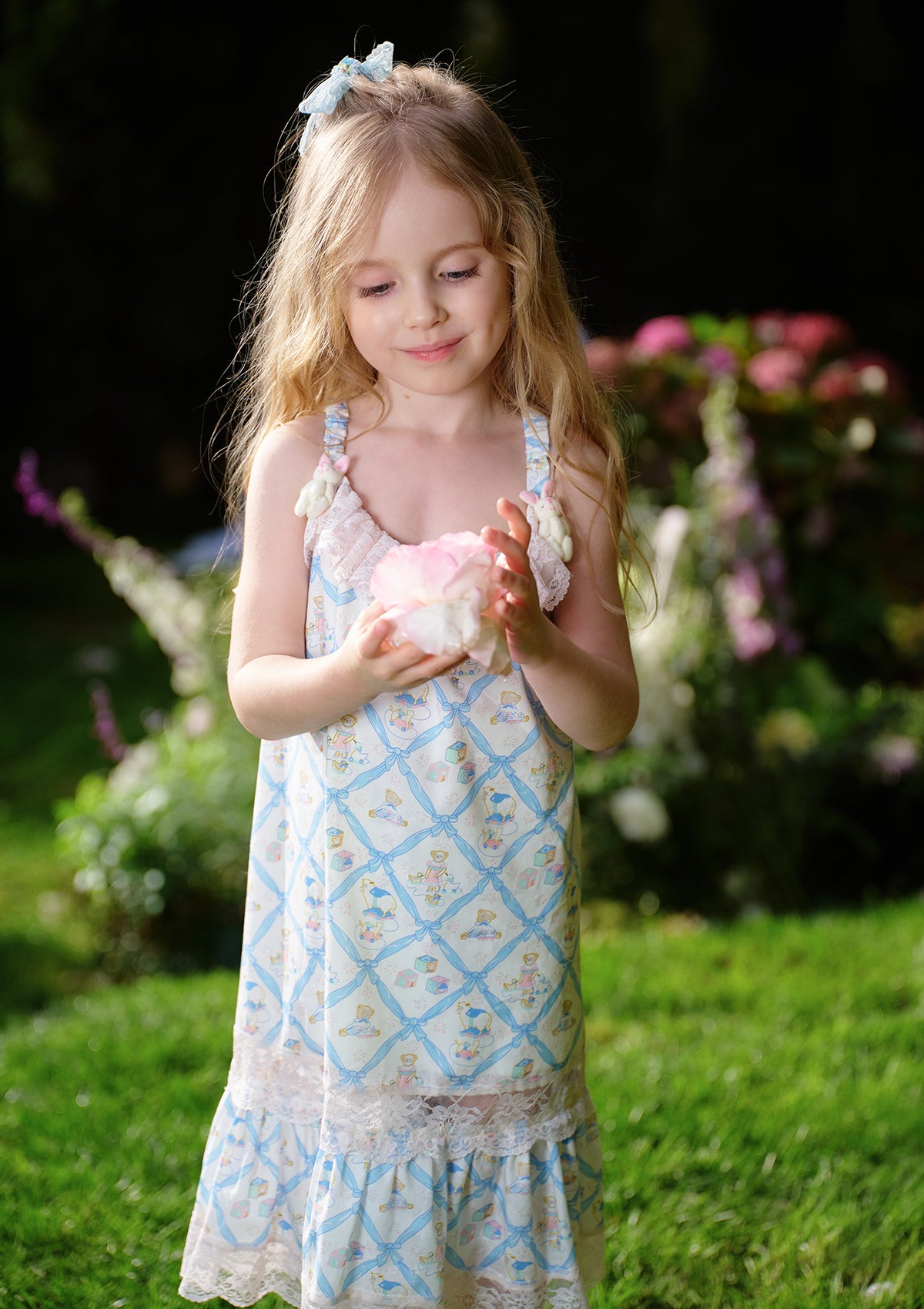Toddler Girl Bear Butterfly Dance Dress