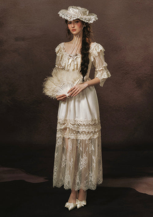 Silver Light Vintage Dream Dress