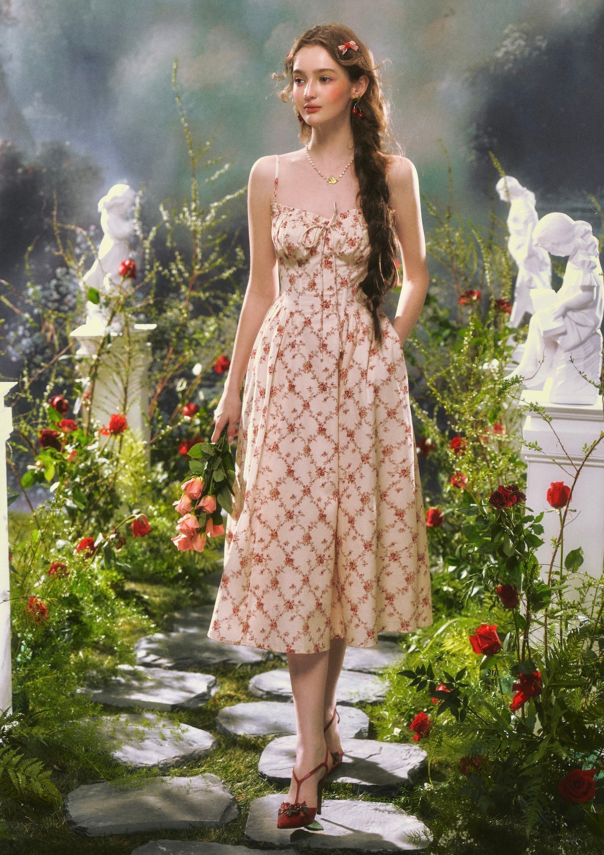 Pomegranate Blossom Dress