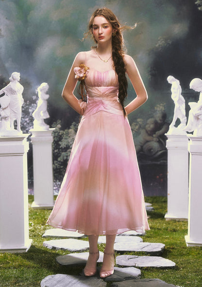 Pink Clouds of Sakura Dress