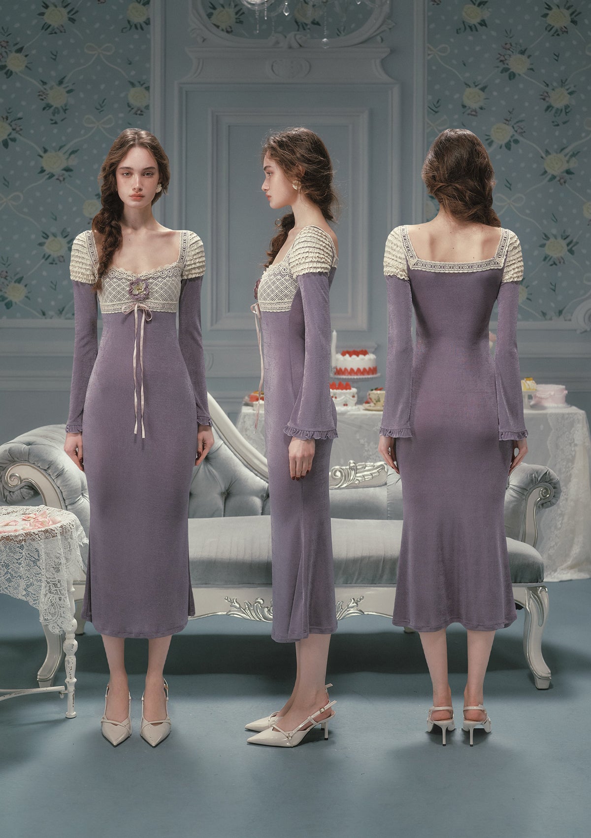 Iris Dream Knit Dress
