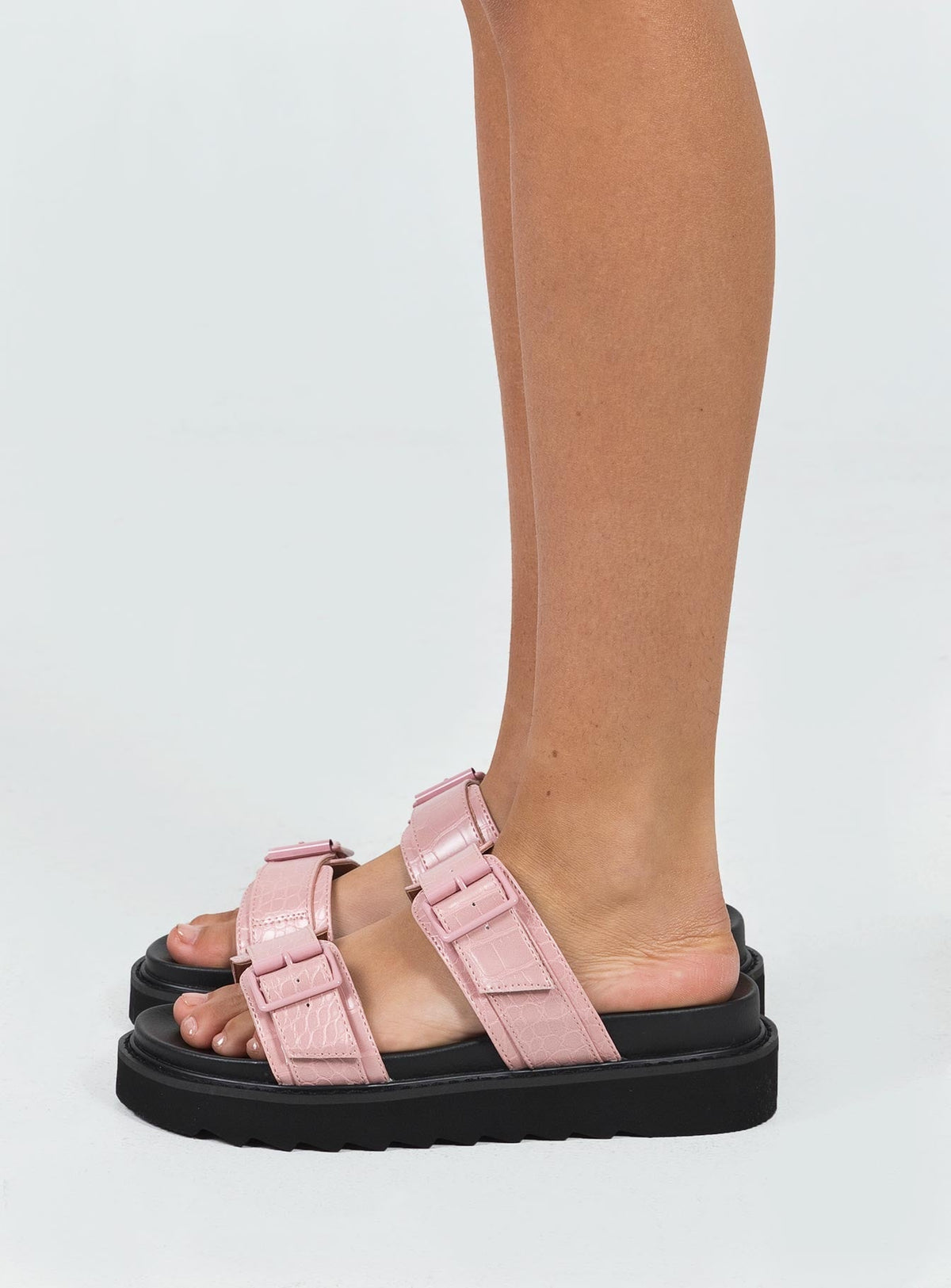 Ma Belle Sandals Pink Croc