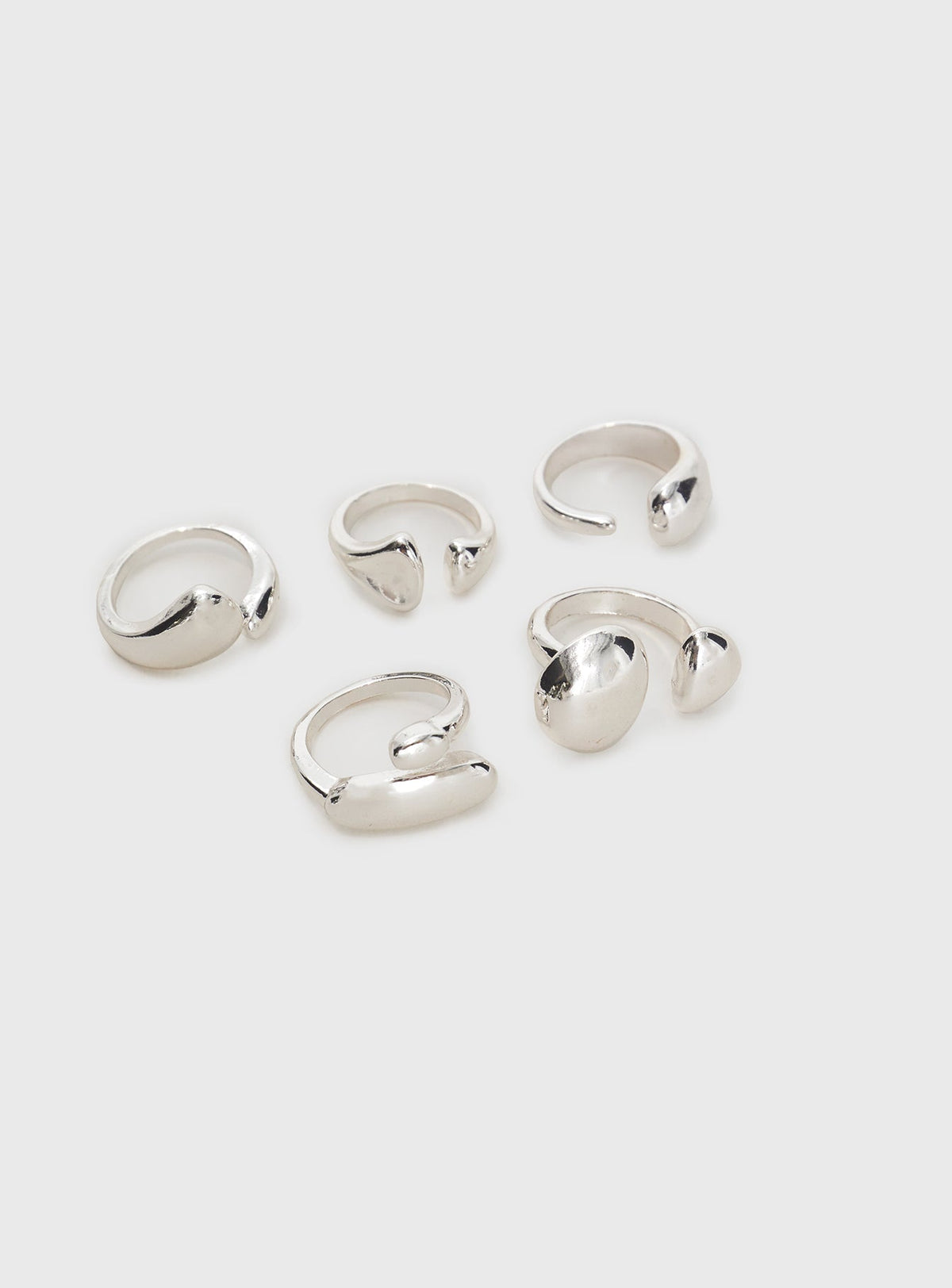 Bubble Ring Pack Silver