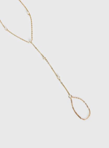Raynna Hand Chain Gold