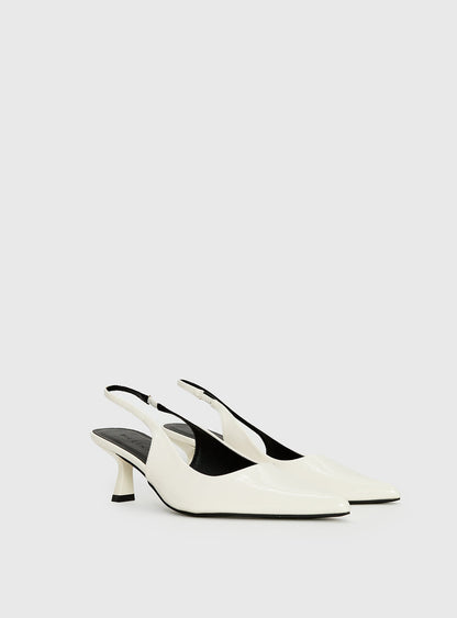 Billini Ayla Pointed Toe Heels Bone