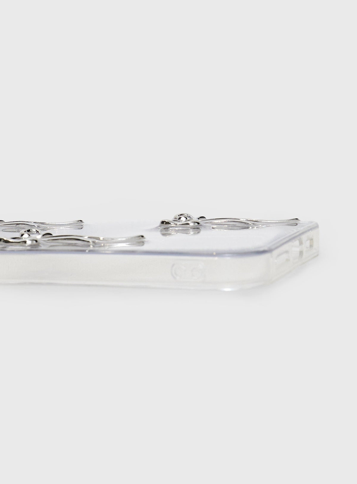 Only Exception iPhone Case Silver