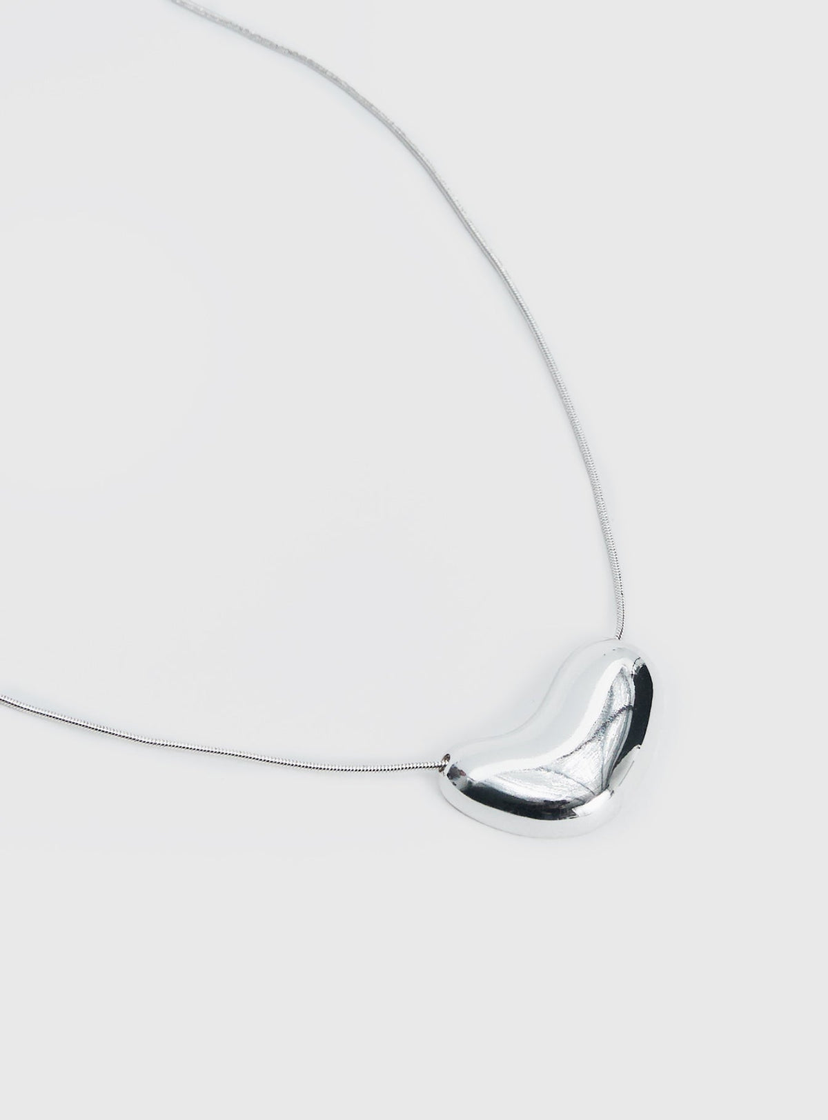 Noteworthy Pendant Necklace Silver