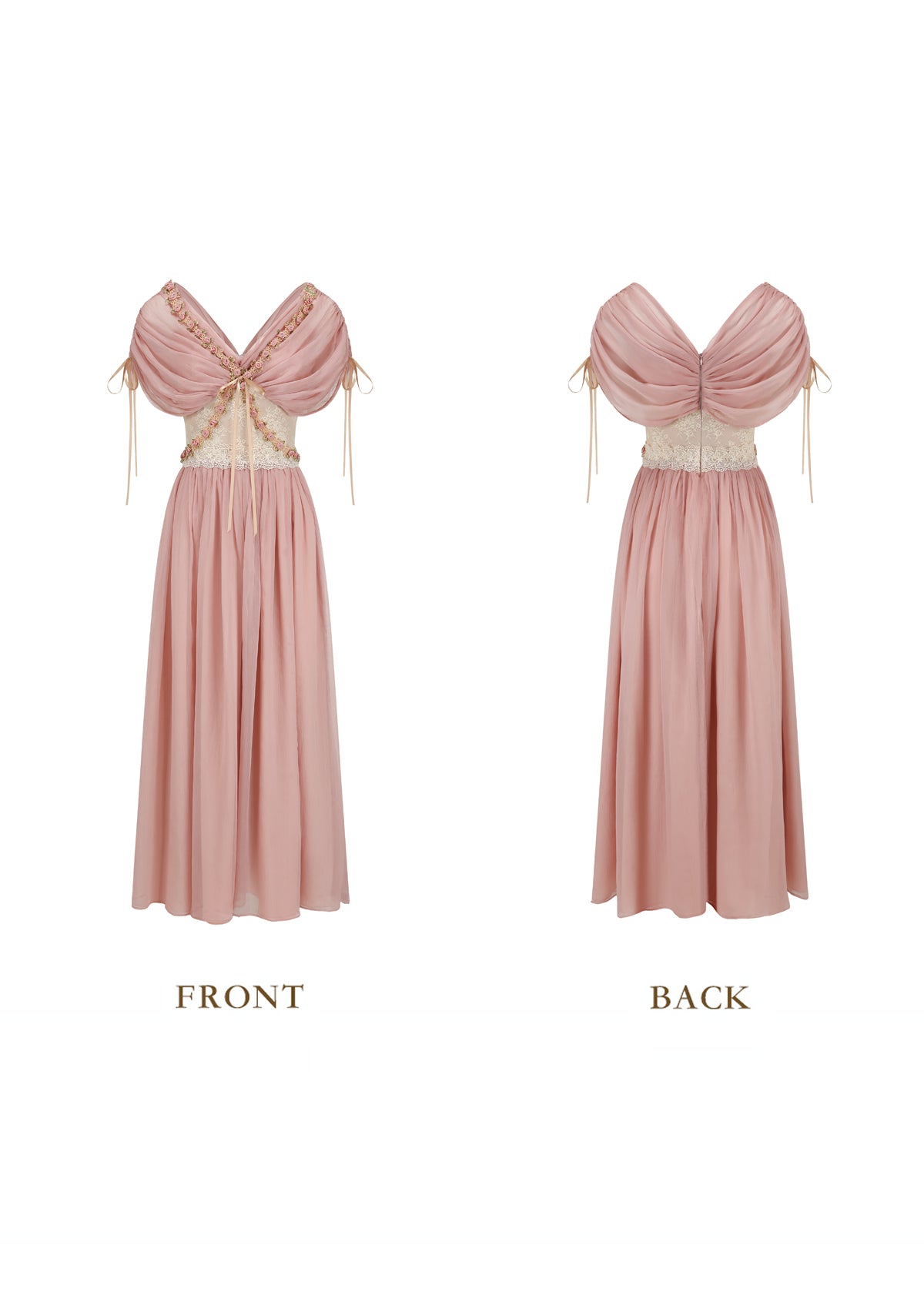 Rose Olive Dress