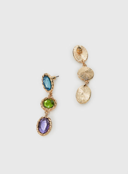This Weekend Earrings Gold