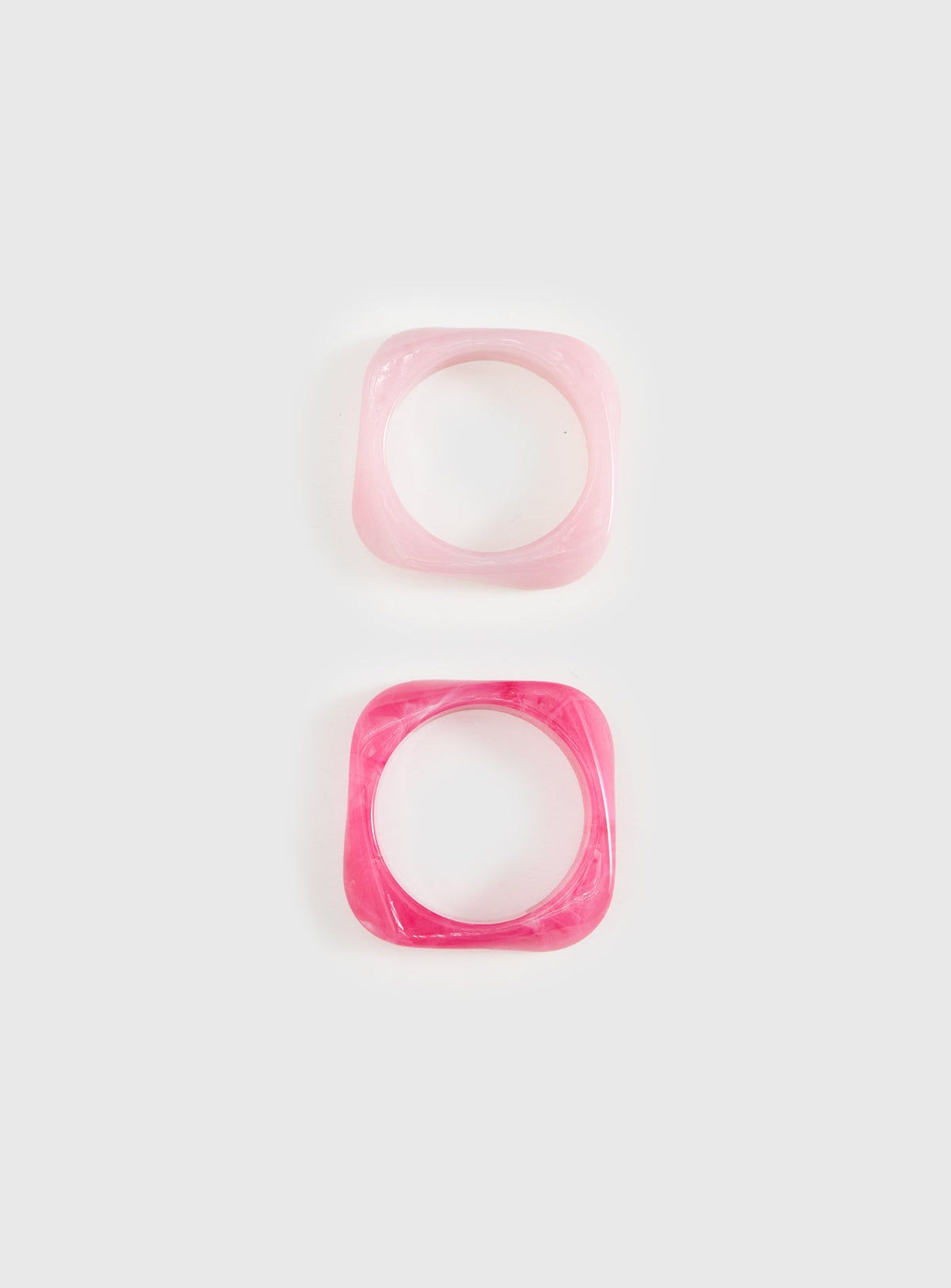 Billy Resin Cuff Pack Pink