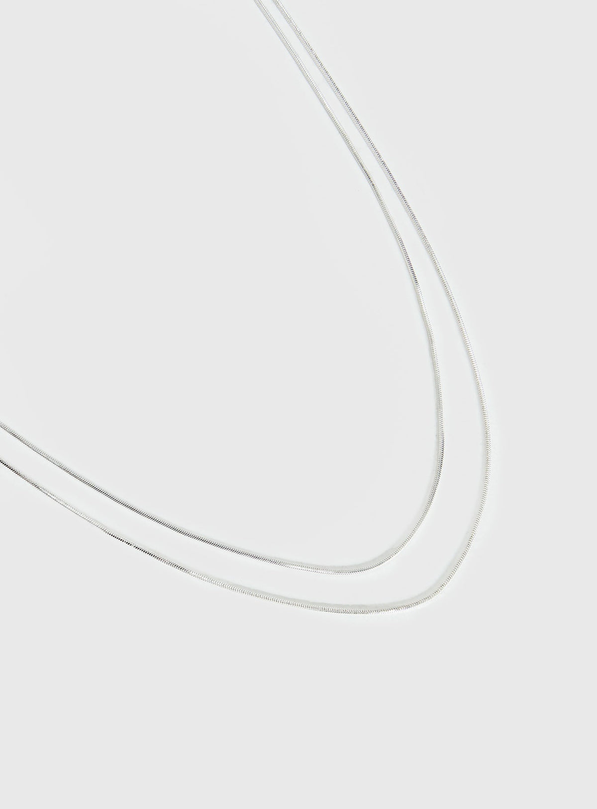 Dressed Up Dainty Chain Belt Silver