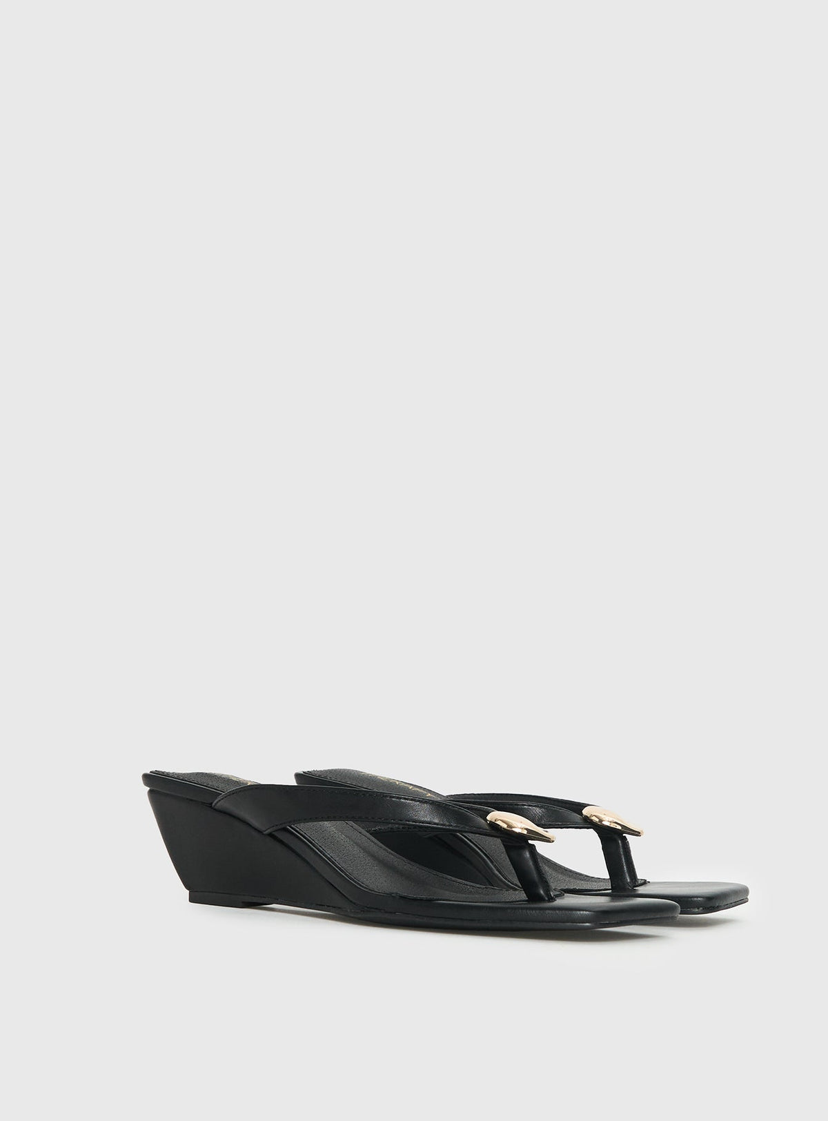 Therapy Slant Heels Black