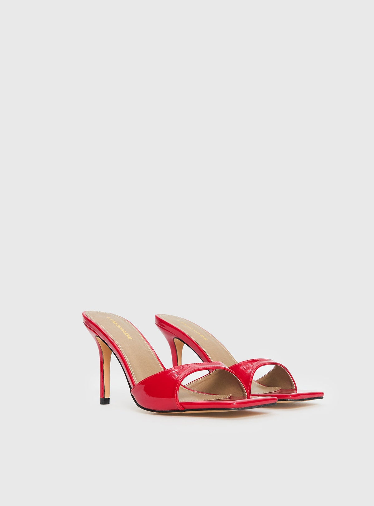 Caroline Heels Red