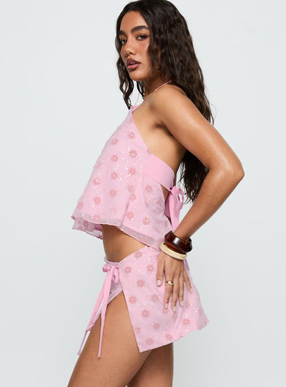 Remembering Mini Skirt Pink