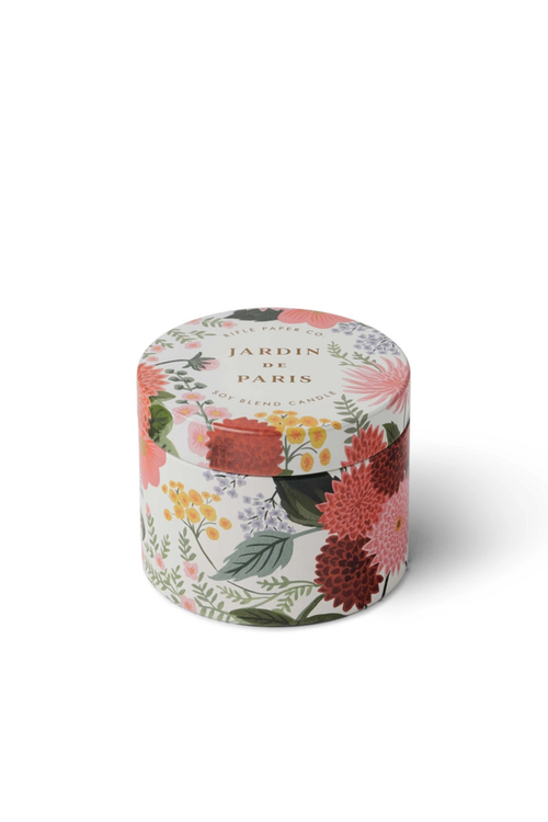 3 oz Tin Candle / Jardin de Paris