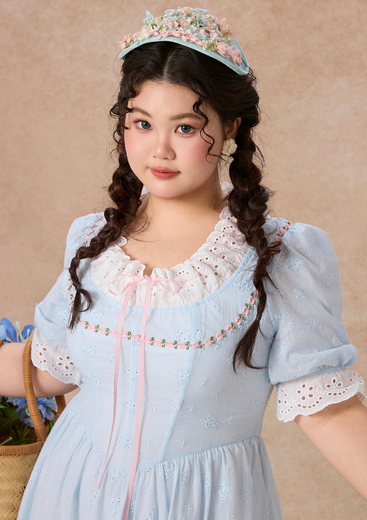 Curve & Plus Mary's Morning Light Corset Dress