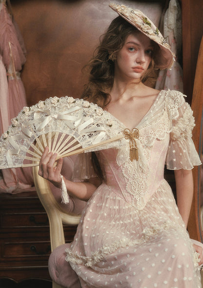 Gilded Invitation Dress（Pink）