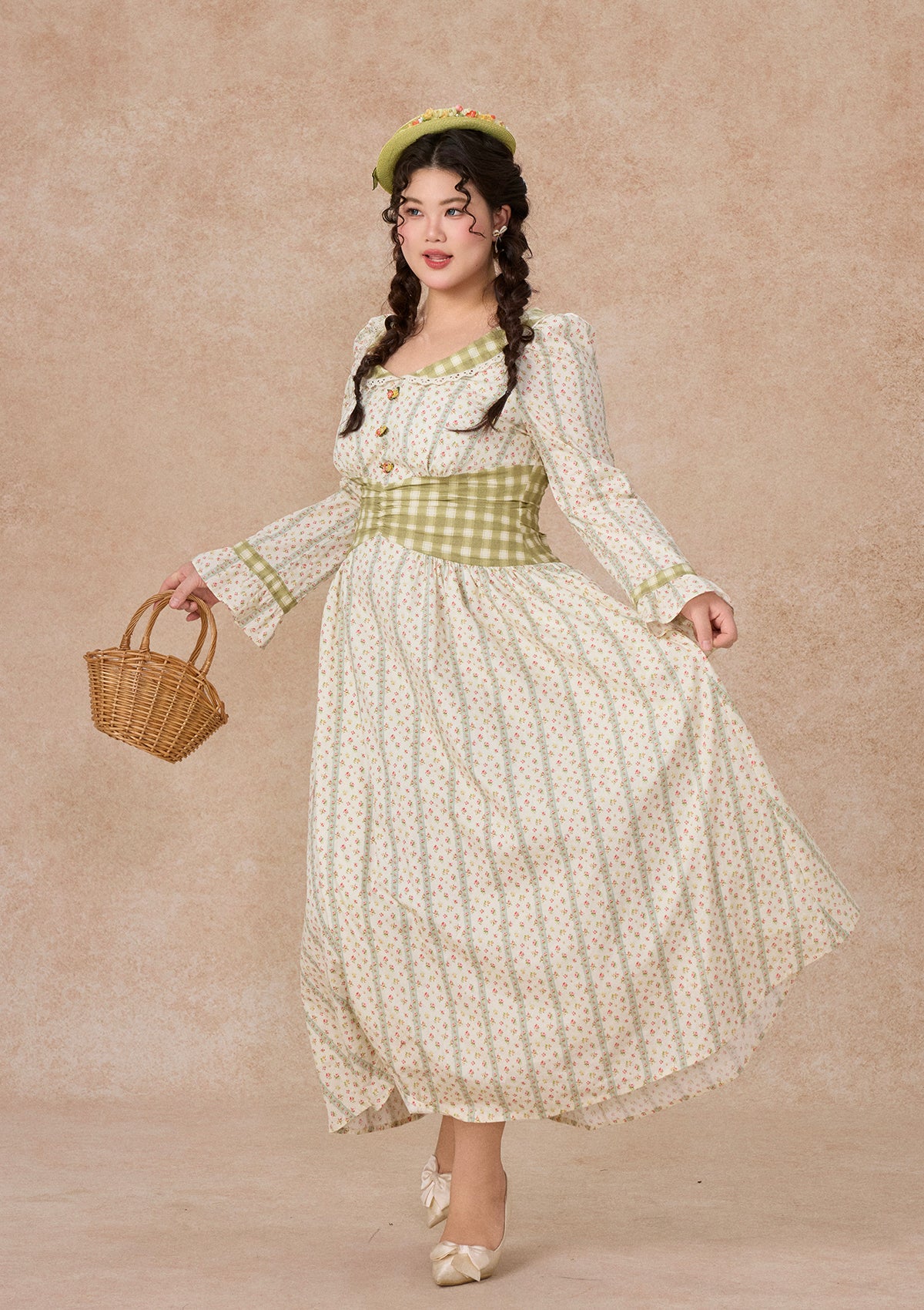Curve & Plus Windsor Gardens Dress