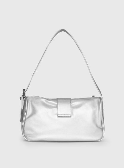 Right Here Shoulder Bag Silver