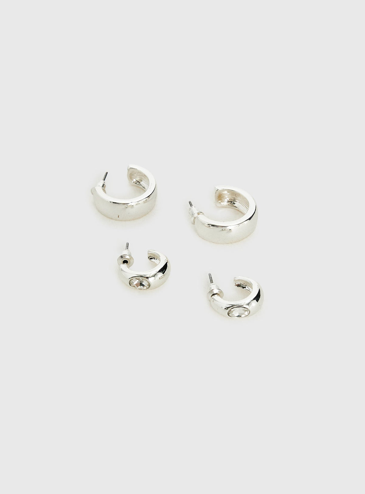 Zennie Earring Pack Silver