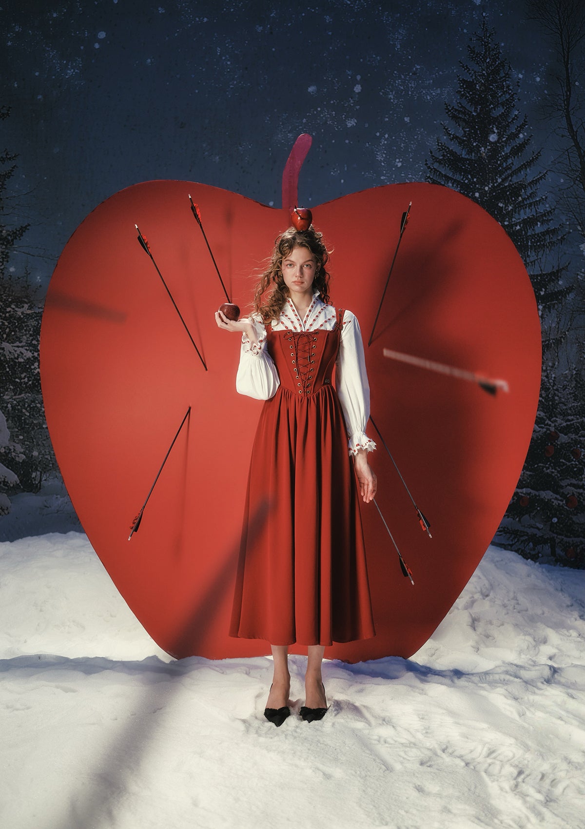 The Red Swordsman Dress
