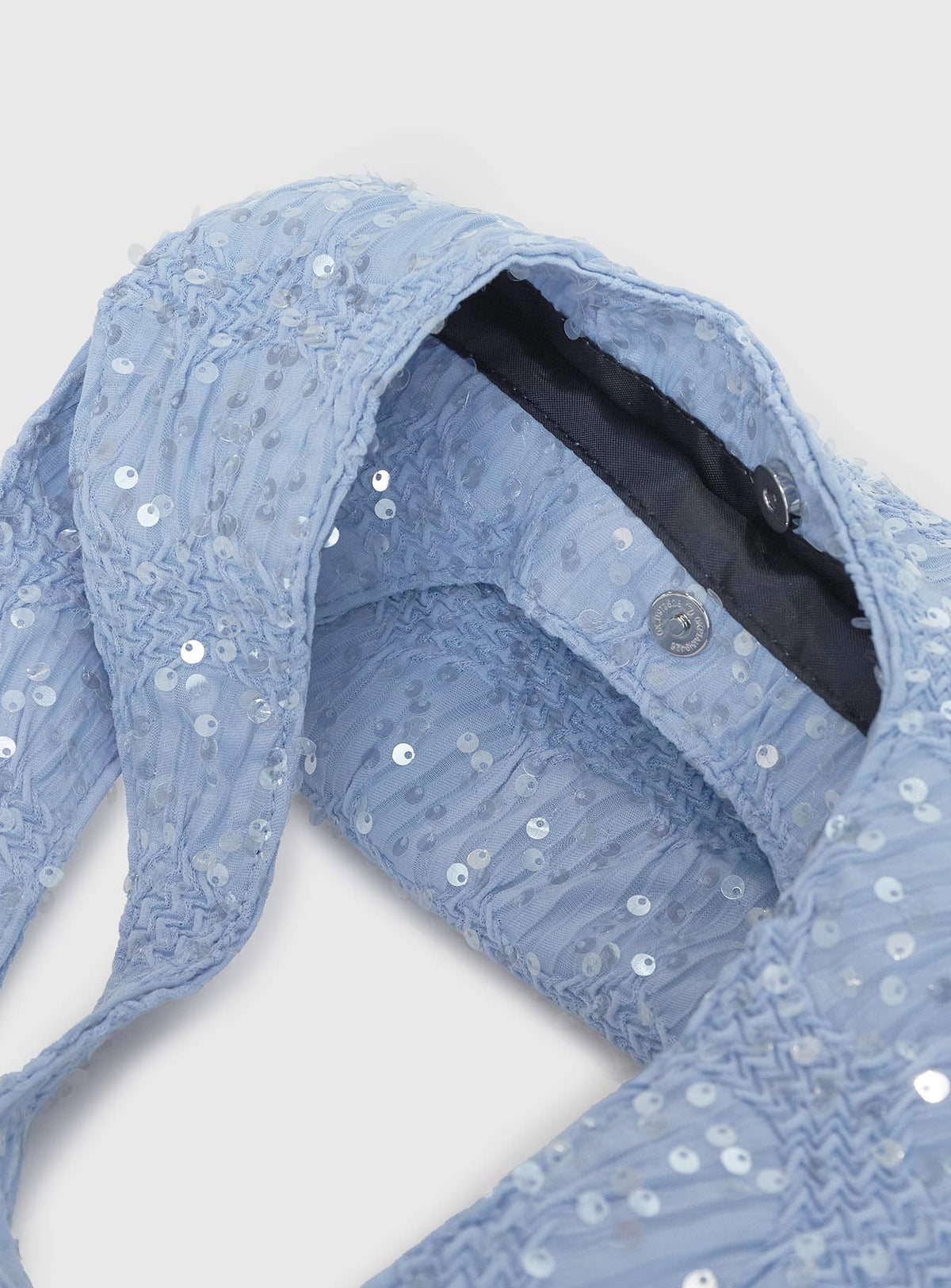 Baby Honey Sequin Shoulder Bag Blue
