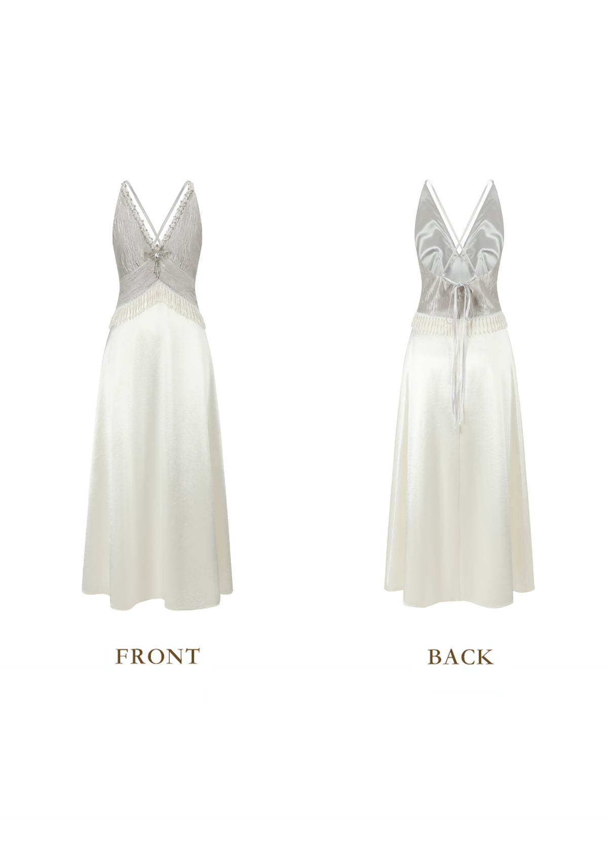 Silver Light Serenade Dress