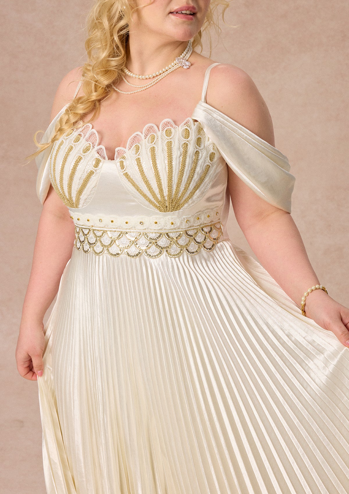 Curve&Plus Mother Of Ocean Dress
