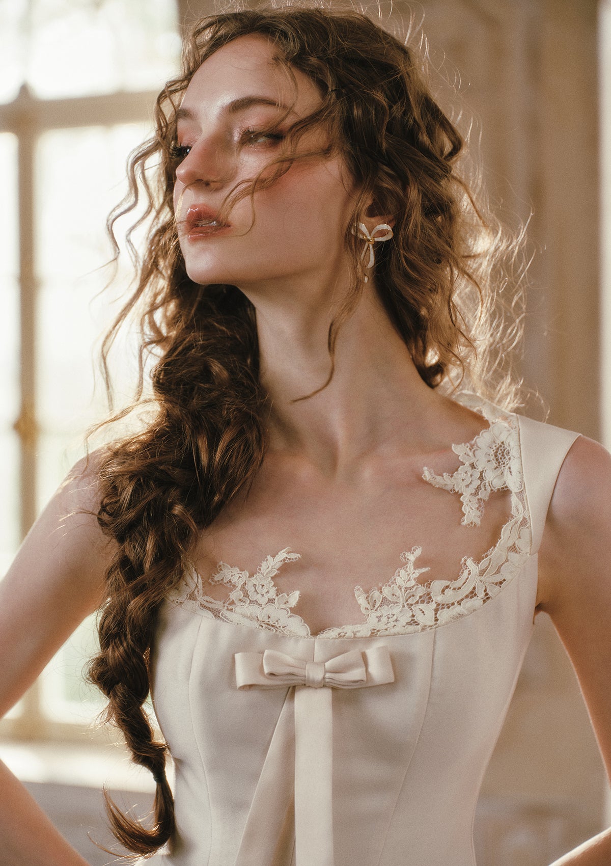 Castle Vow Dress （White）