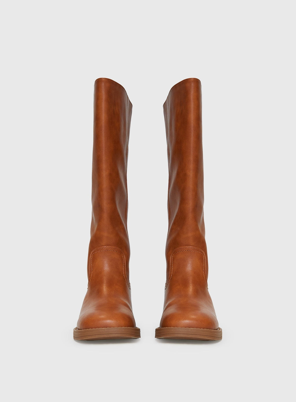 Madisson Knee High Boots Brown