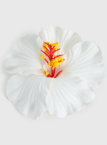 This Fate Flower Hair Clip Cream