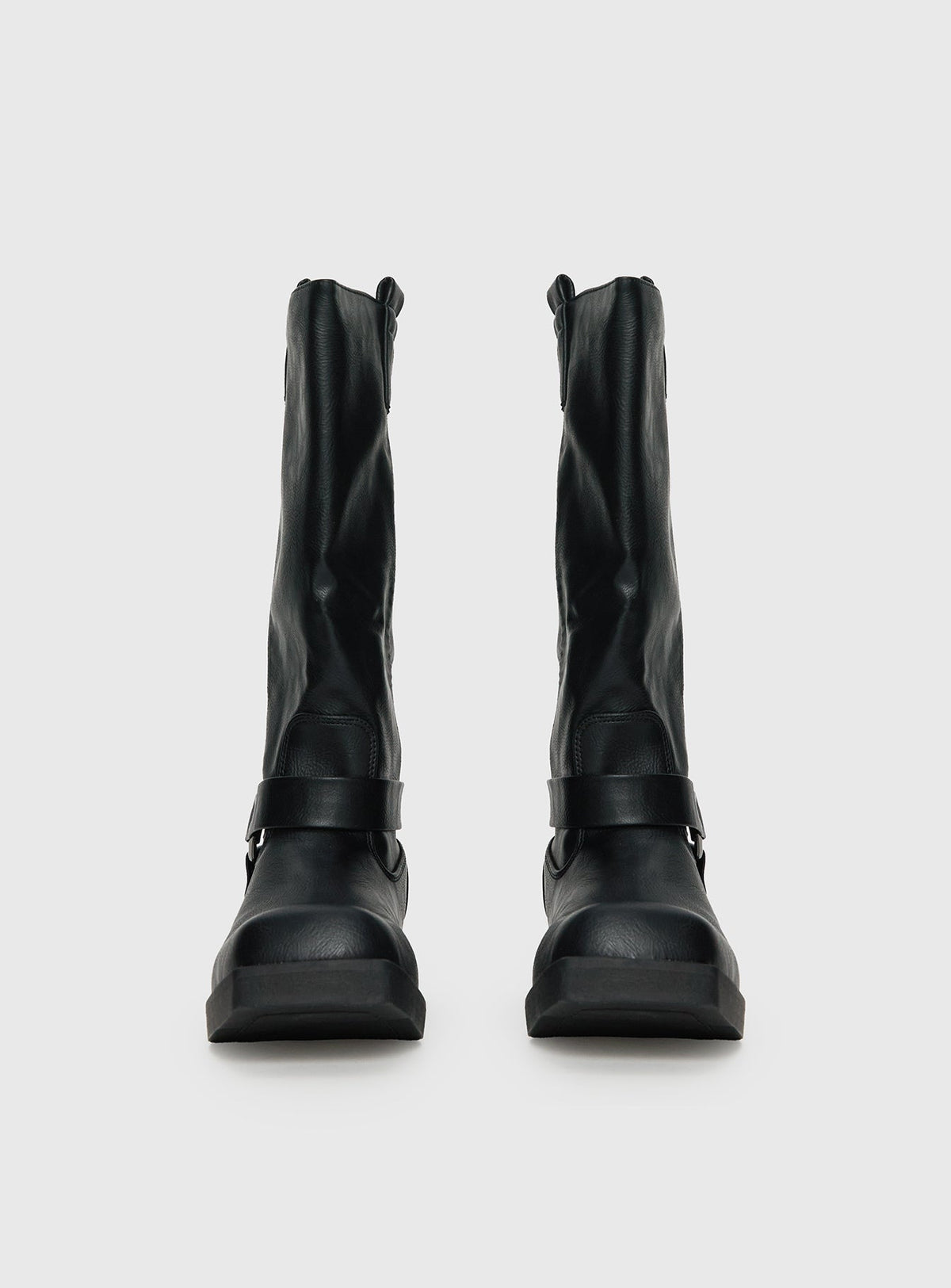 Wrecked Western Boots Black