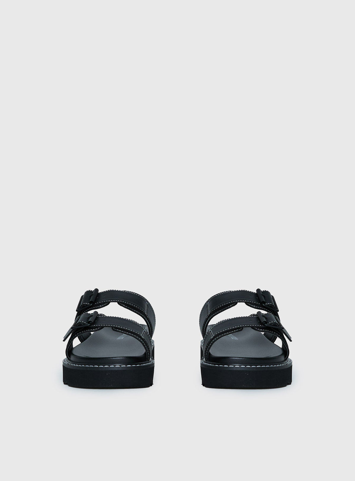 Ma Belle Sandals Contrast Stitch