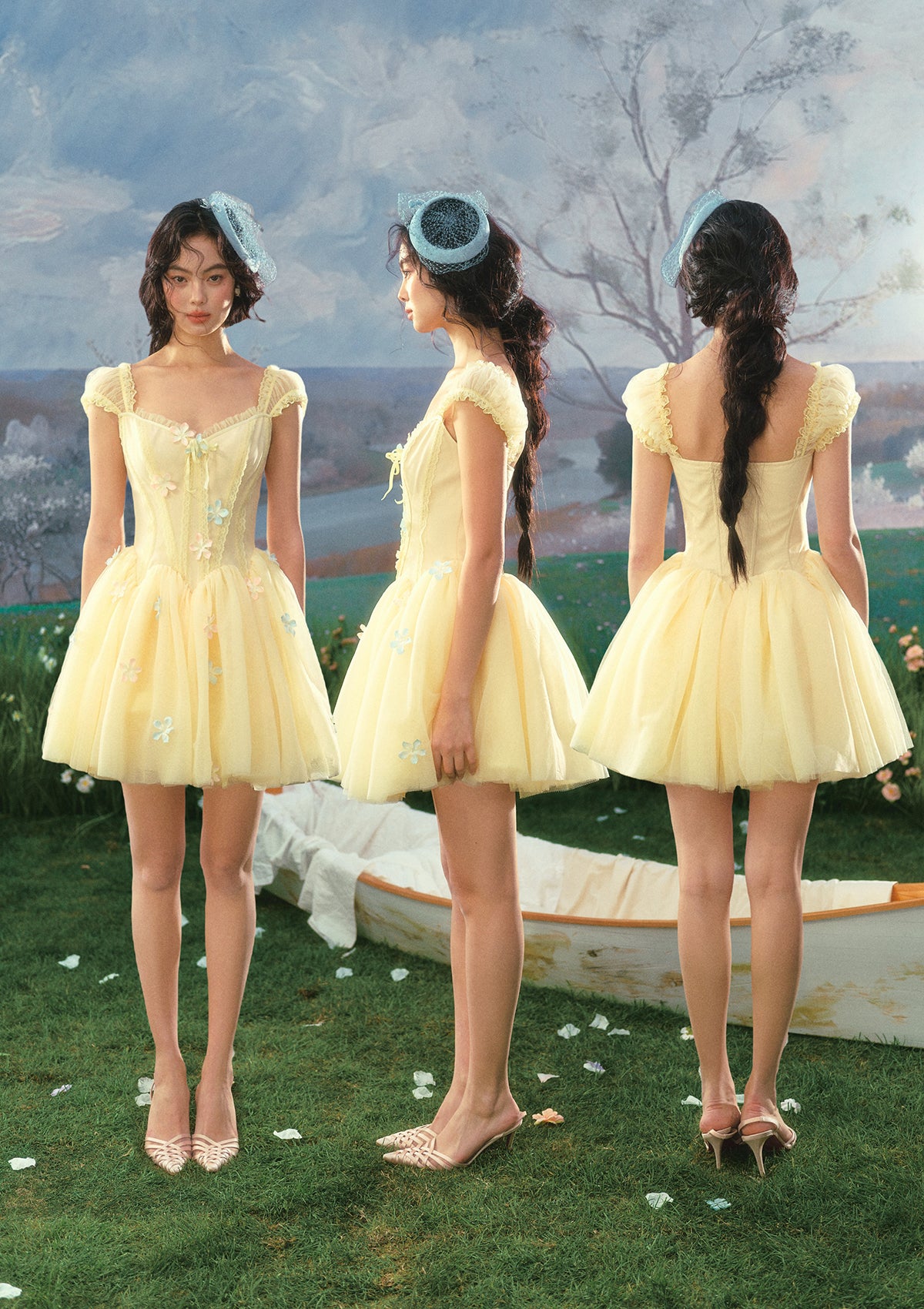 Flower Archer Corset Dress