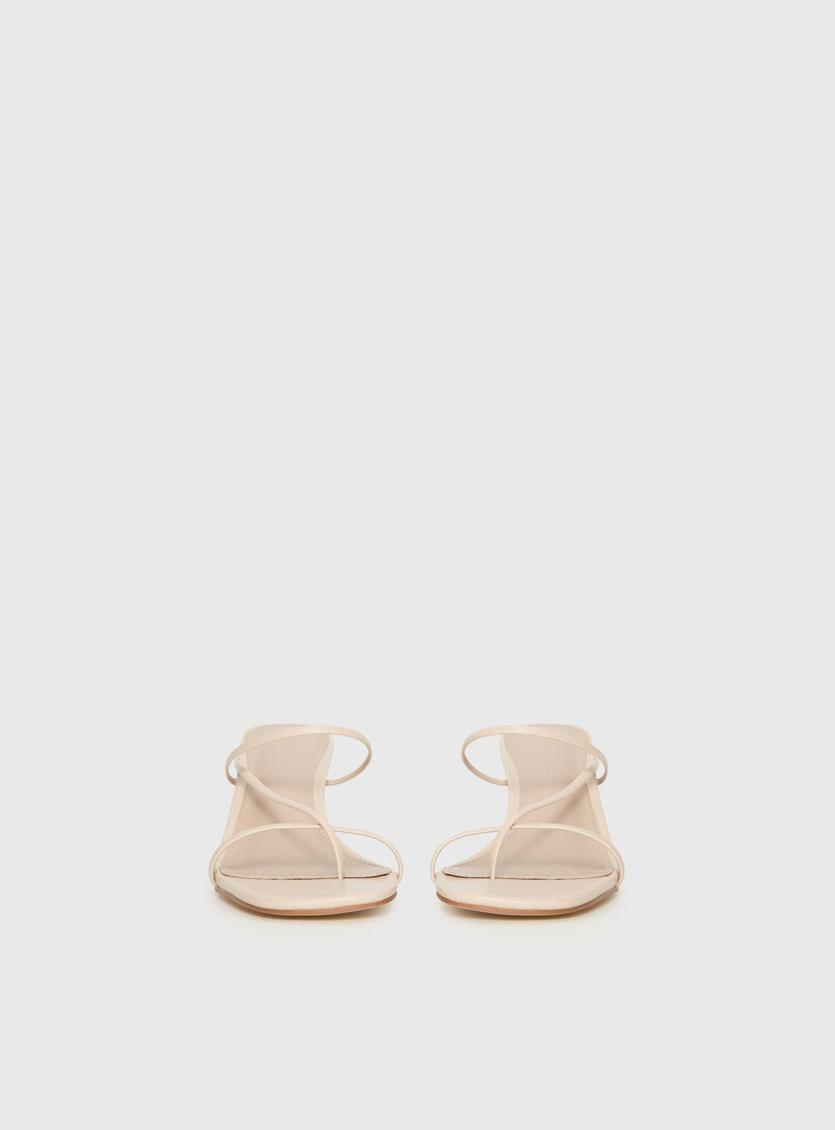 The Becka Heels Beige