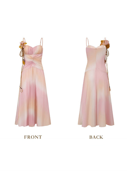 Pink Clouds of Sakura Dress