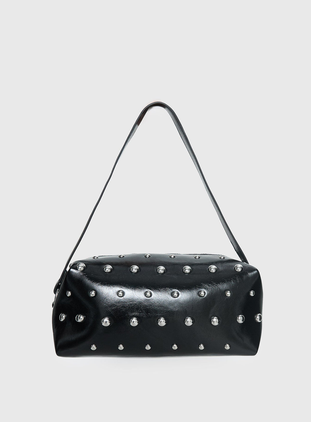 Layton Studded Shoulder Back Black