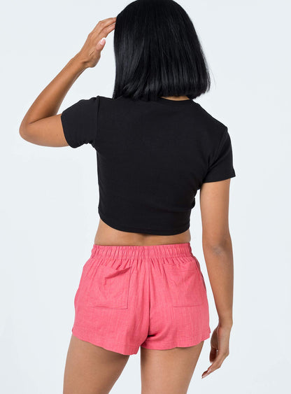 Beach House Shorts Pink