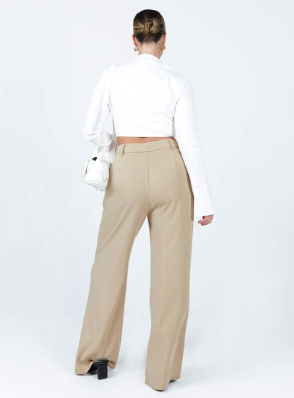 Archer Pants Taupe Tall