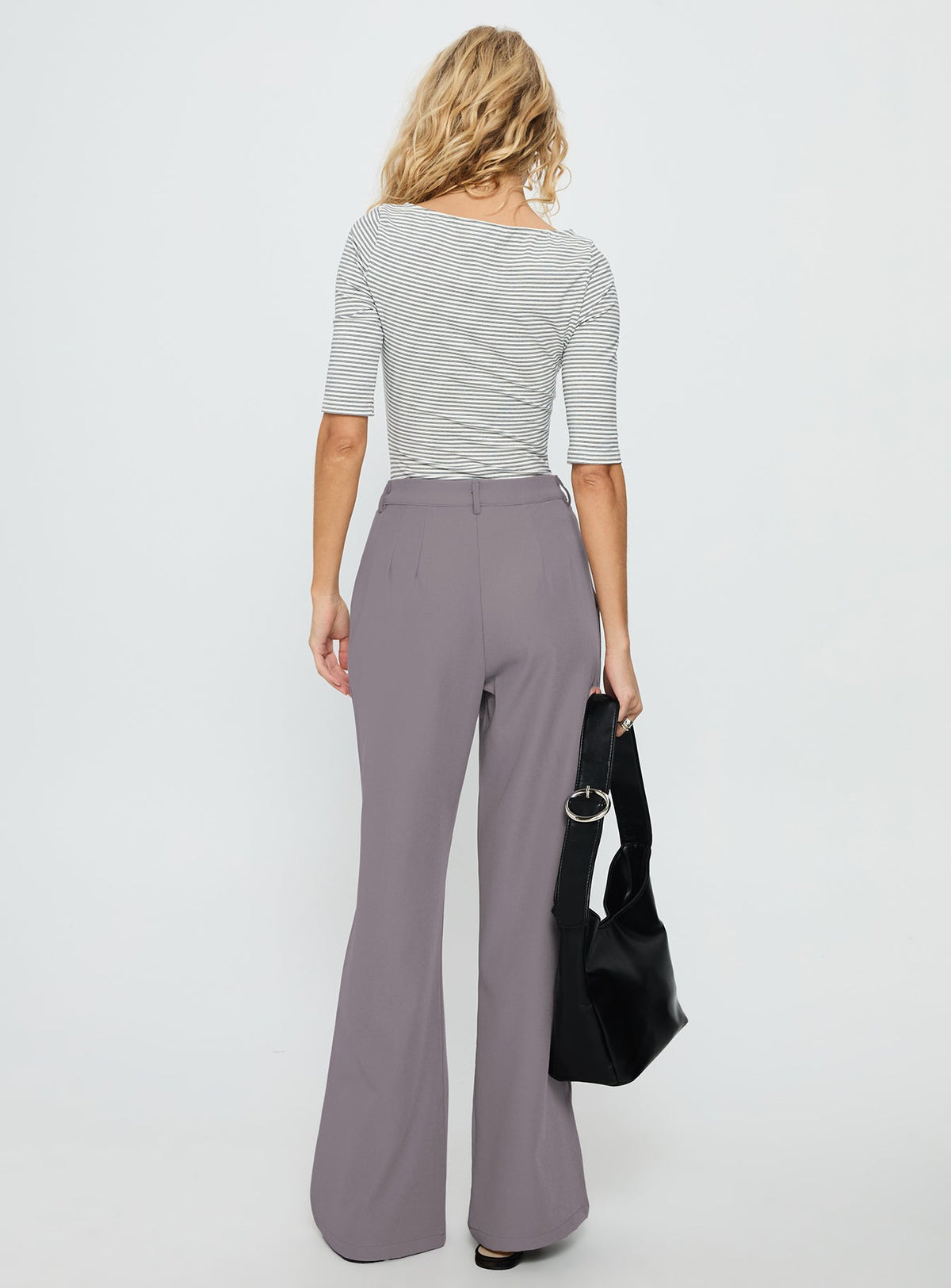 Ambient Wide Leg Pant Grey