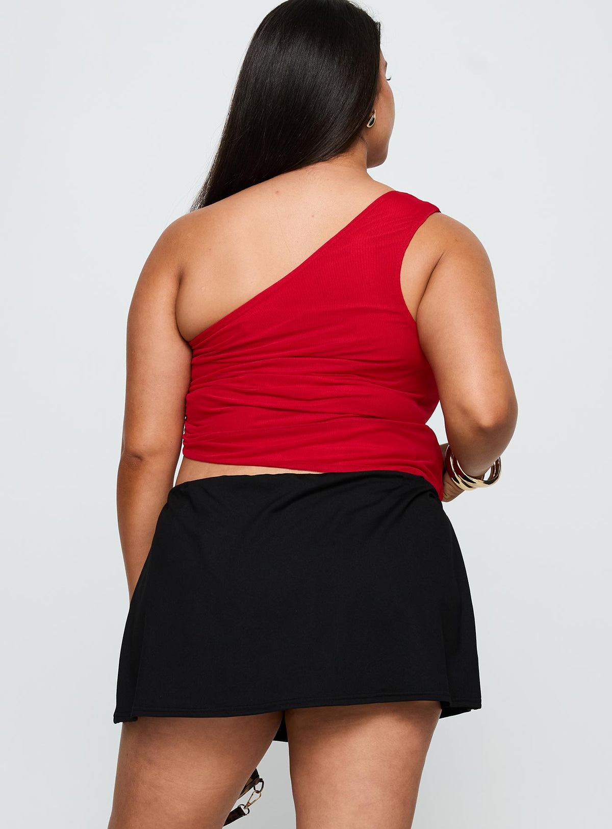 For The Thrill Skort Black Curve