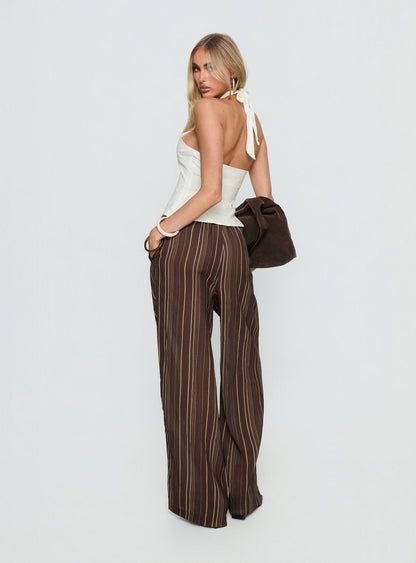 Parklea Pants Brown Multi