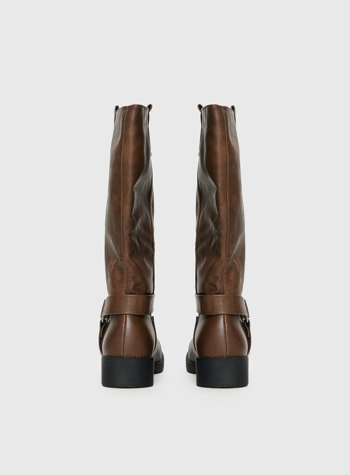 Wrecked Western Boots Brown