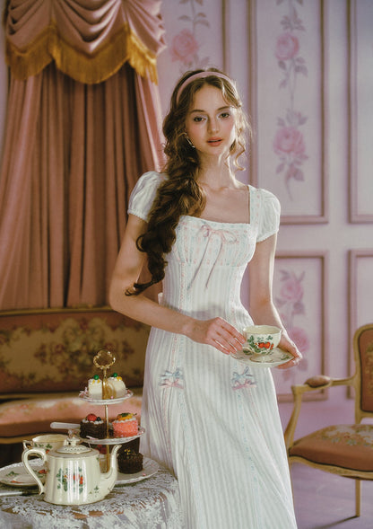 Cream Frost Shave Ice Dress (Long)
