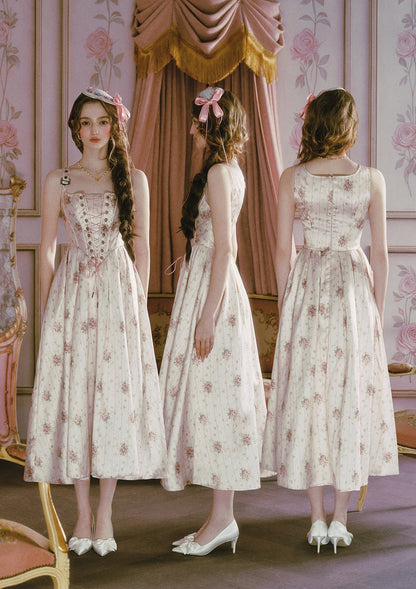 Afternoon Sweet Tea Dress (Pink)