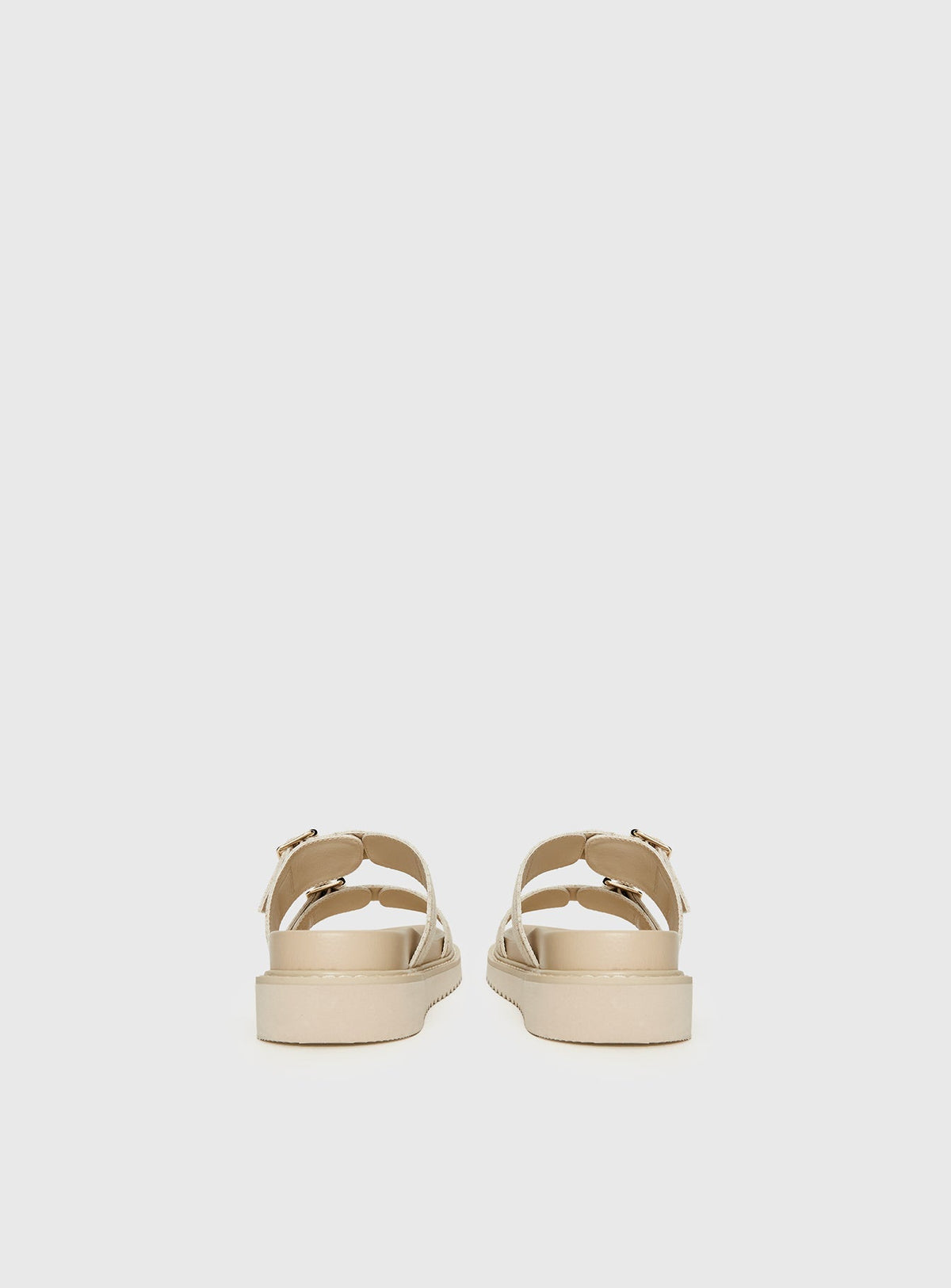 Roxxie Sandals Beige Linen