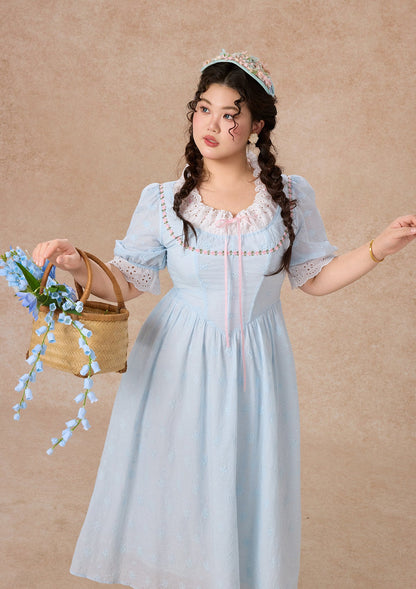 Curve & Plus Mary's Morning Light Corset Dress