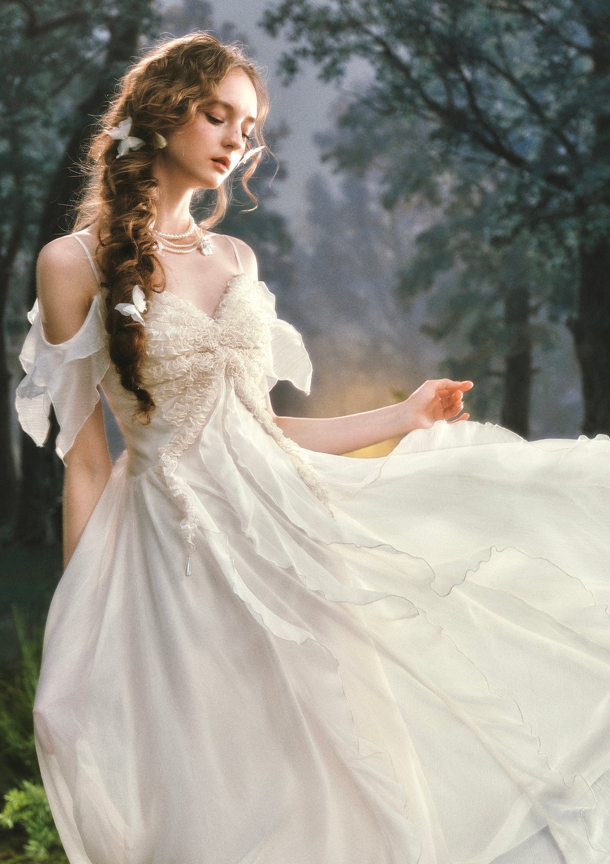 West Cold Butterfly Dress